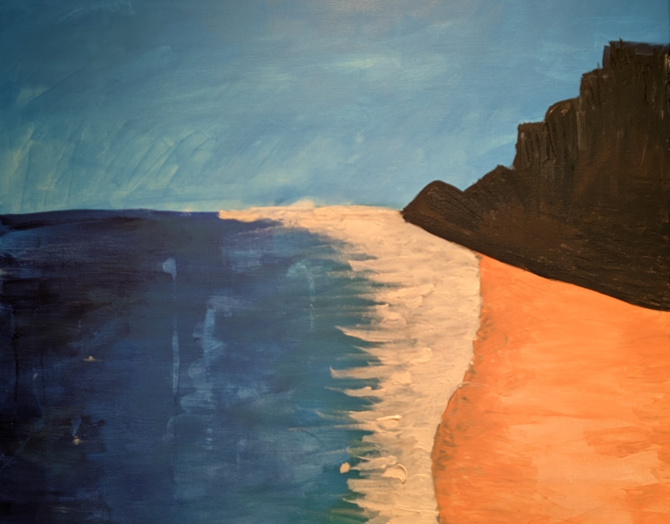 When Froth meets Sand