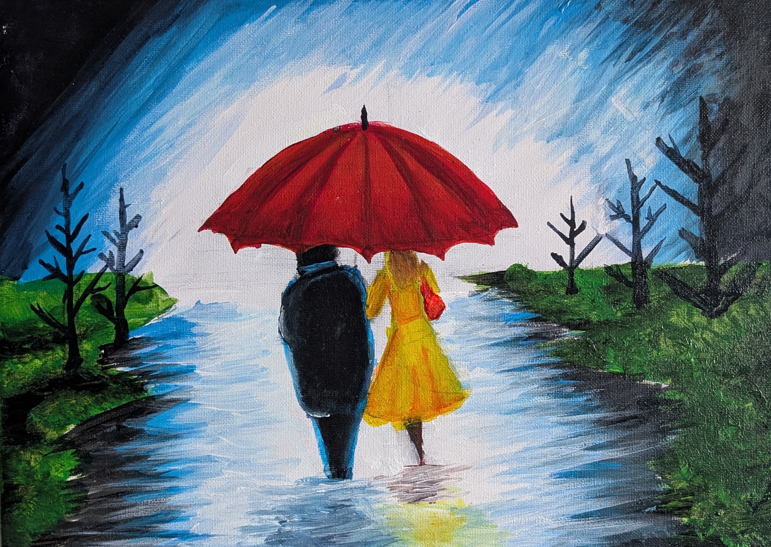 Strolling in the Rain
